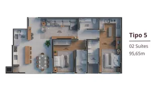 Apartamento com 3 Quartos à venda, 134m² no Perequê, Porto Belo - Foto 20
