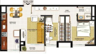 Apartamento com 2 Quartos para alugar, 60m² no Nossa Senhora Medianeira, Santa Maria - Foto 15