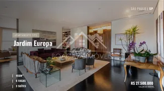 Apartamento com 3 Quartos à venda, 456m² no Jardim Europa, São Paulo - Foto 1
