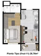 Apartamento com 1 Quarto à venda, 31m² no Varzea De Baixo, São Paulo - Foto 20