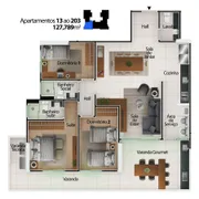 Apartamento com 3 Quartos à venda, 127m² no Centro, Mongaguá - Foto 3