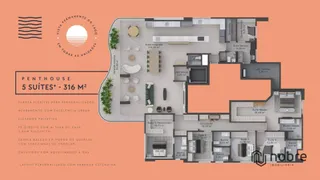 Apartamento com 3 Quartos à venda, 202m² no Graciosa - Orla 14 , Palmas - Foto 79