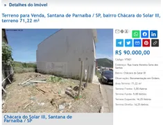 Terreno / Lote / Condomínio à venda, 71m² no Chácara do Solar III, Santana de Parnaíba - Foto 9