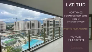 Apartamento com 3 Quartos à venda, 120m² no Barra da Tijuca, Rio de Janeiro - Foto 1