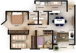 Apartamento com 3 Quartos à venda, 63m² no GRAND VILLE - RESIDENCIAL, Indaiatuba - Foto 26