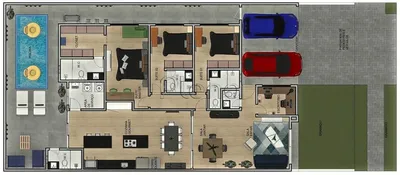 Casa de Condomínio com 3 Quartos à venda, 193m² no JARDIM SAO PEDRO, Hortolândia - Foto 3