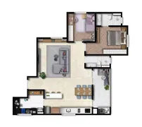 Apartamento com 3 Quartos à venda, 83m² no VILA NOSSA SENHORA DAS VITORIAS, Mauá - Foto 22