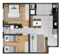 Apartamento com 2 Quartos à venda, 48m² no Ecoville, Curitiba - Foto 5