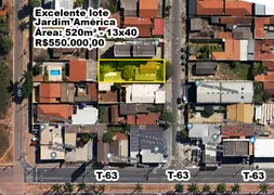 Terreno / Lote Comercial à venda, 520m² no Jardim América, Goiânia - Foto 1