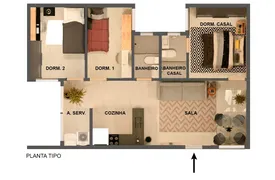 Apartamento com 3 Quartos à venda, 47m² no Cidade Patriarca, São Paulo - Foto 5