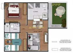 Apartamento com 2 Quartos à venda, 48m² no Jardim Europa, Suzano - Foto 11