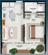 Apartamento com 1 Quarto à venda, 37m² no Rio Vermelho, Salvador - Foto 21