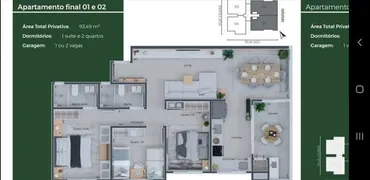 Apartamento com 3 Quartos à venda, 128m² no Rainha do Mar, Itapoá - Foto 11