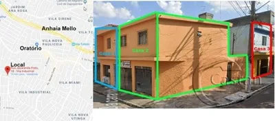 Sobrado com 7 Quartos à venda, 264m² no Vila Industrial, São Paulo - Foto 1