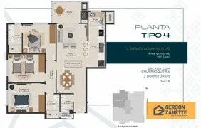 Apartamento com 3 Quartos à venda, 97m² no Centro, Balneário Rincão - Foto 13