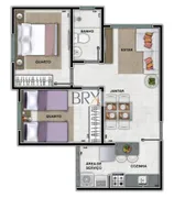 Apartamento com 2 Quartos à venda, 45m² no Xangri-lá, Contagem - Foto 15