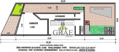 Sobrado com 3 Quartos para venda ou aluguel, 384m² no Vila Assuncao, Santo André - Foto 4