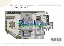 Apartamento com 3 Quartos à venda, 109m² no Recreio Dos Bandeirantes, Rio de Janeiro - Foto 22