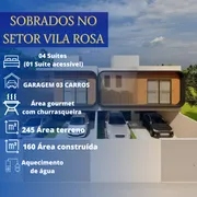 Sobrado com 4 Quartos à venda, 161m² no Vila Rosa, Goiânia - Foto 4