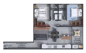 Apartamento com 2 Quartos à venda, 72m² no Ribeirão da Ilha, Florianópolis - Foto 8