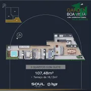 Apartamento com 3 Quartos à venda, 89m² no Boa Vista, Curitiba - Foto 10