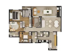 Apartamento com 3 Quartos à venda, 128m² no Jardim Paiquerê, Valinhos - Foto 78