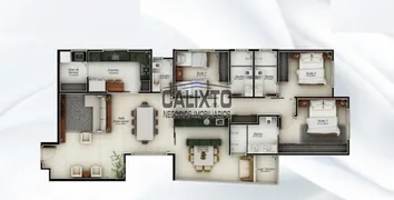 Apartamento com 3 Quartos à venda, 110m² no Martins, Uberlândia - Foto 9