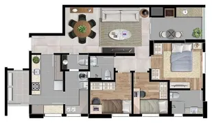 Apartamento com 3 Quartos à venda, 95m² no Batel, Curitiba - Foto 31