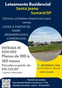 Terreno / Lote Comercial à venda, 282m² no Residencial Santa Joana, Sumaré - Foto 3