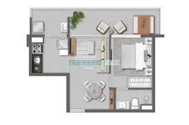 Apartamento com 1 Quarto para alugar, 40m² no Pinheiros, São Paulo - Foto 17