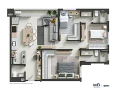 Apartamento com 3 Quartos à venda, 84m² no Setor Pedro Ludovico, Goiânia - Foto 21