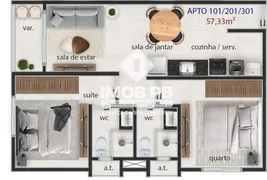 Apartamento com 2 Quartos à venda, 57m² no Ipês, João Pessoa - Foto 3