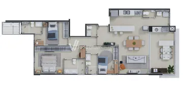 Apartamento com 3 Quartos à venda, 111m² no Cambuí, Campinas - Foto 12