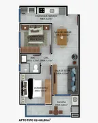 Apartamento com 2 Quartos à venda, 60m² no Tapajos, Indaial - Foto 5