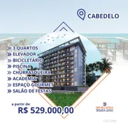 Apartamento com 3 Quartos à venda, 70m² no Camboinha, Cabedelo - Foto 1