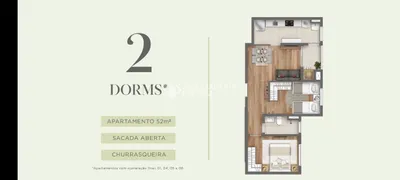 Apartamento com 2 Quartos à venda, 87m² no Centro, Viamão - Foto 9