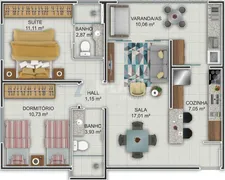 Apartamento com 2 Quartos à venda, 72m² no Centro, São Carlos - Foto 35