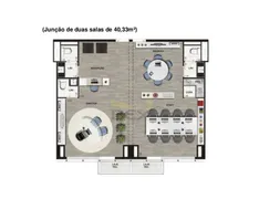 Conjunto Comercial / Sala à venda, 40m² no Alphaville Industrial, Barueri - Foto 25