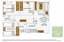 Apartamento com 3 Quartos à venda, 55m² no Vila São Joaquim, Cotia - Foto 7