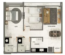 Apartamento com 2 Quartos à venda, 55m² no Bessa, João Pessoa - Foto 21