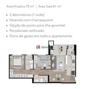 Apartamento com 2 Quartos à venda, 70m² no Terra Bonita, Londrina - Foto 14