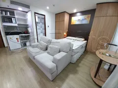 Flat com 1 Quarto para alugar, 27m² no Moema, São Paulo - Foto 1