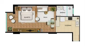 Apartamento com 1 Quarto à venda, 34m² no Centro, Belo Horizonte - Foto 27