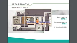 Apartamento com 2 Quartos à venda, 80m² no Santa Mônica, Belo Horizonte - Foto 2