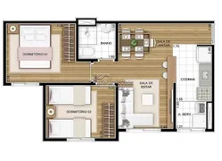 Apartamento com 2 Quartos à venda, 43m² no Residencial Anauá, Hortolândia - Foto 16