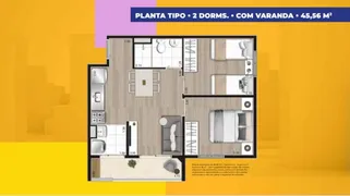 Apartamento com 2 Quartos à venda, 45m² no Quitaúna, Osasco - Foto 31