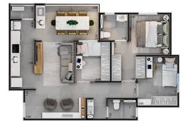 Apartamento com 3 Quartos à venda, 75m² no Buru, Salto - Foto 4