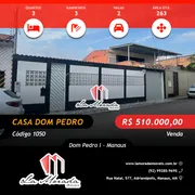 Casa com 3 Quartos à venda, 263m² no Dom Pedro I, Manaus - Foto 1