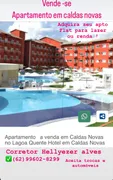 Apartamento com 1 Quarto à venda, 36m² no Setor Lagoa Quente, Caldas Novas - Foto 1