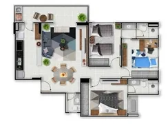 Apartamento com 3 Quartos à venda, 89m² no Residencial Granville, Goiânia - Foto 37
